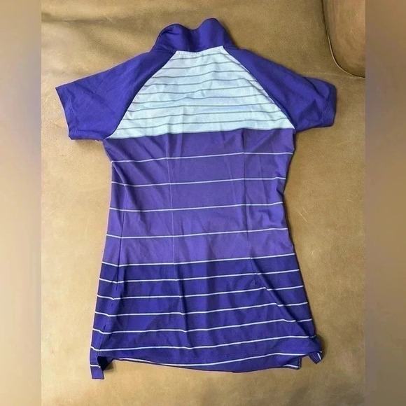Nike Golf Tour Performance Dri-Fit Polo Women Small Purple Short Sleeve - Picture 9 of 9